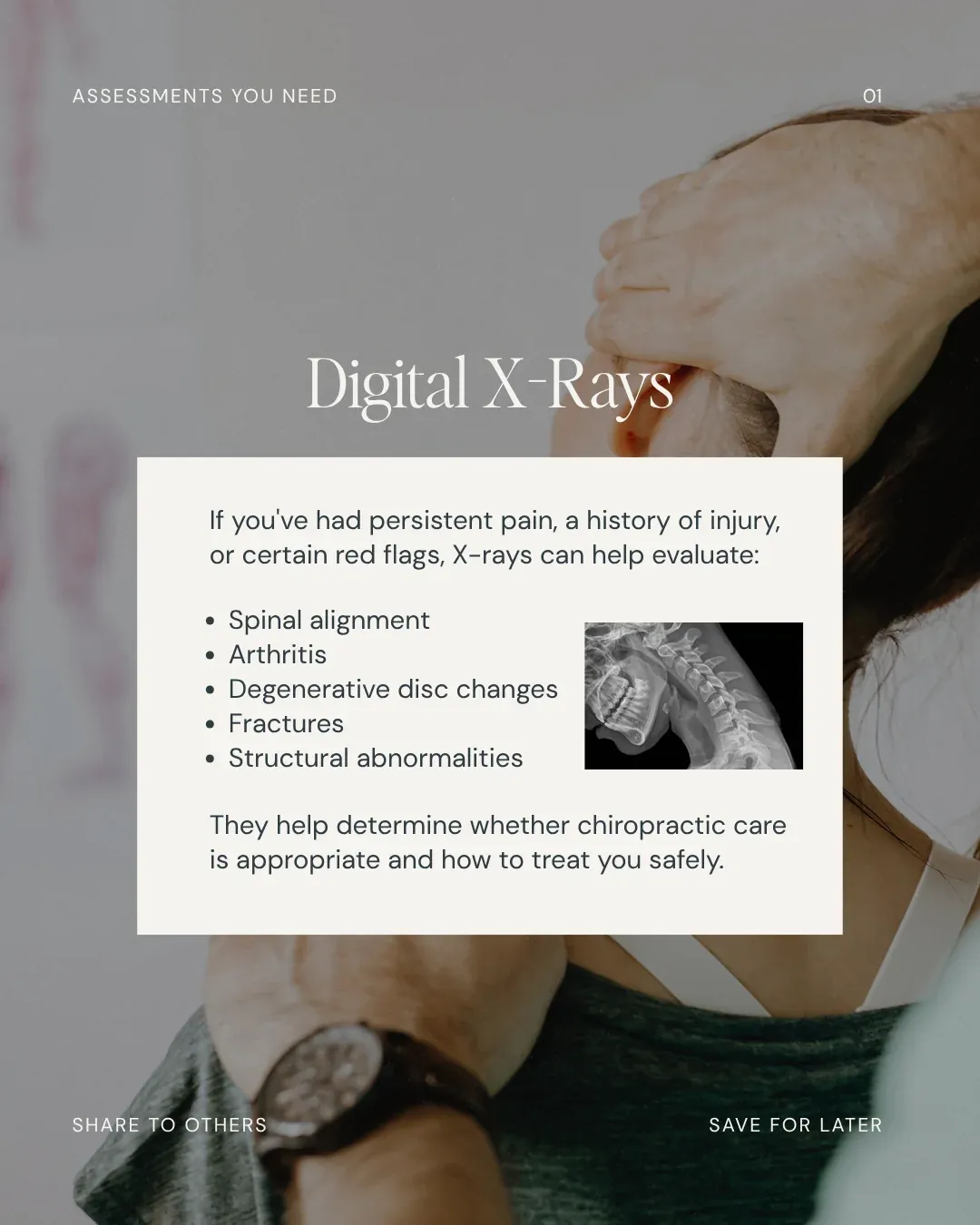 Customizable Canva Instagram post template for chiropractors — example 4